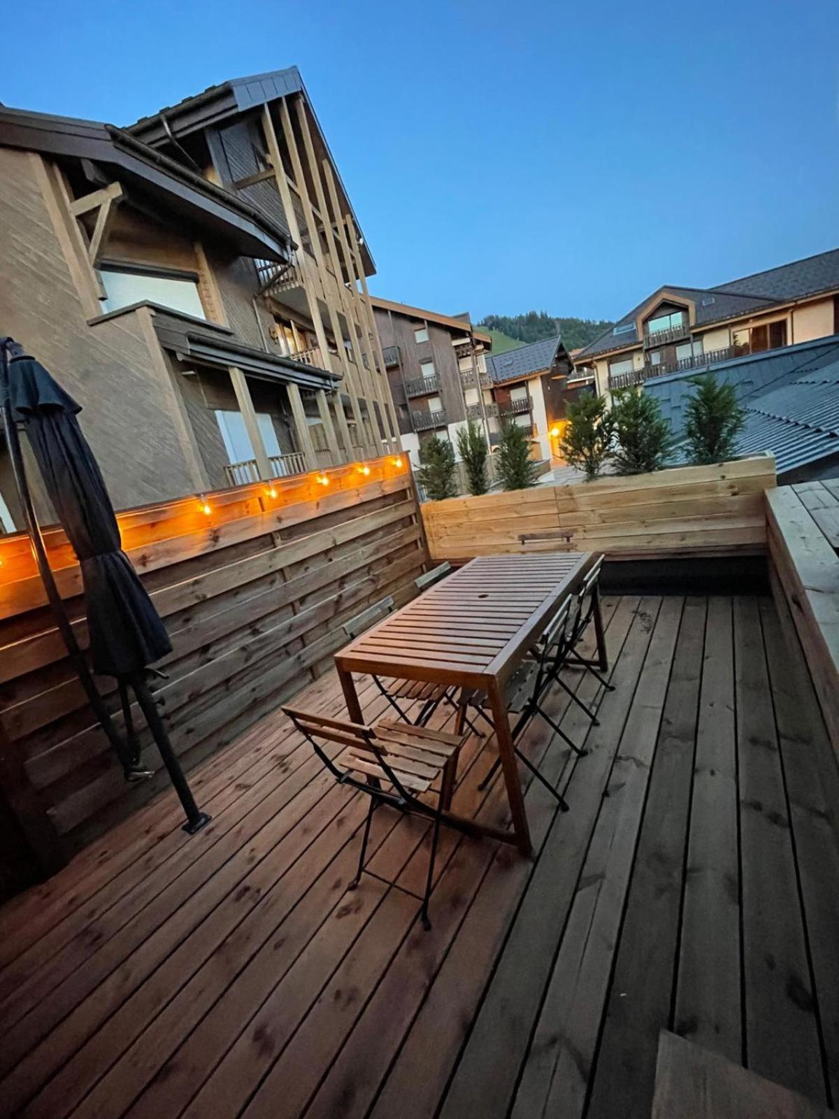 Araches-la-Frasse Appartement Duplex Centre Station 5 Personnes מראה חיצוני תמונה